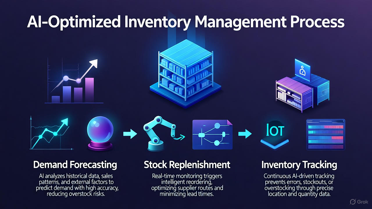 TMA Solutions AI-Optimized Inventory Management Process 